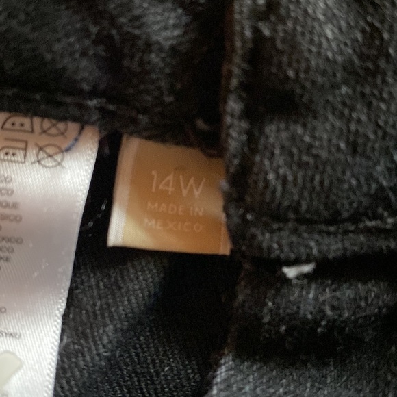 Michael Kors Black Jeans, size 14W - Picture 3 of 10